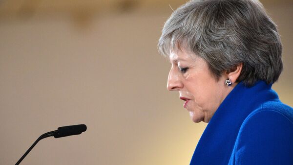 Theresa May, primera ministra del Reino Unido - Sputnik Mundo