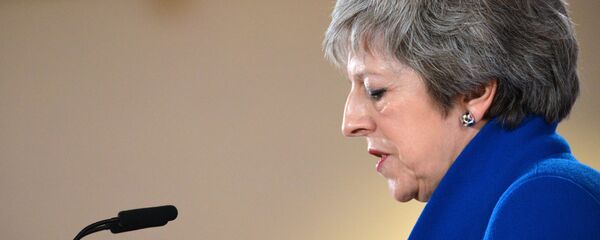 Theresa May, primera ministra del Reino Unido - Sputnik Mundo