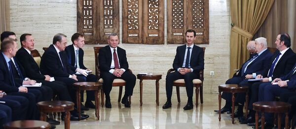 Reunión de la Comisión Intergumernamental de Rusia y Siria - Sputnik Mundo