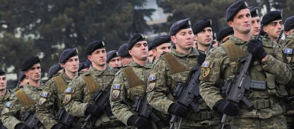 Las Fuerzas de Seguridad de Kosovo - Sputnik Mundo