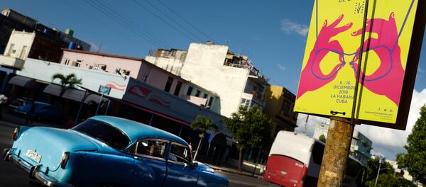 Póster del 40 Festival Internacional del Nuevo Cine Latinoamericano en La Habana - Sputnik Mundo