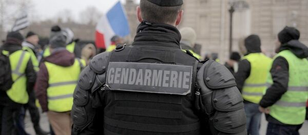 Protestas de los 'chalecos amarillos' en París Protestas de los 'chalecos amarillos' en París - Sputnik Mundo