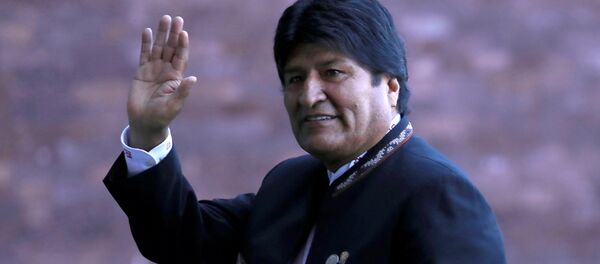 Evo Morales, presidente de Bolivia - Sputnik Mundo