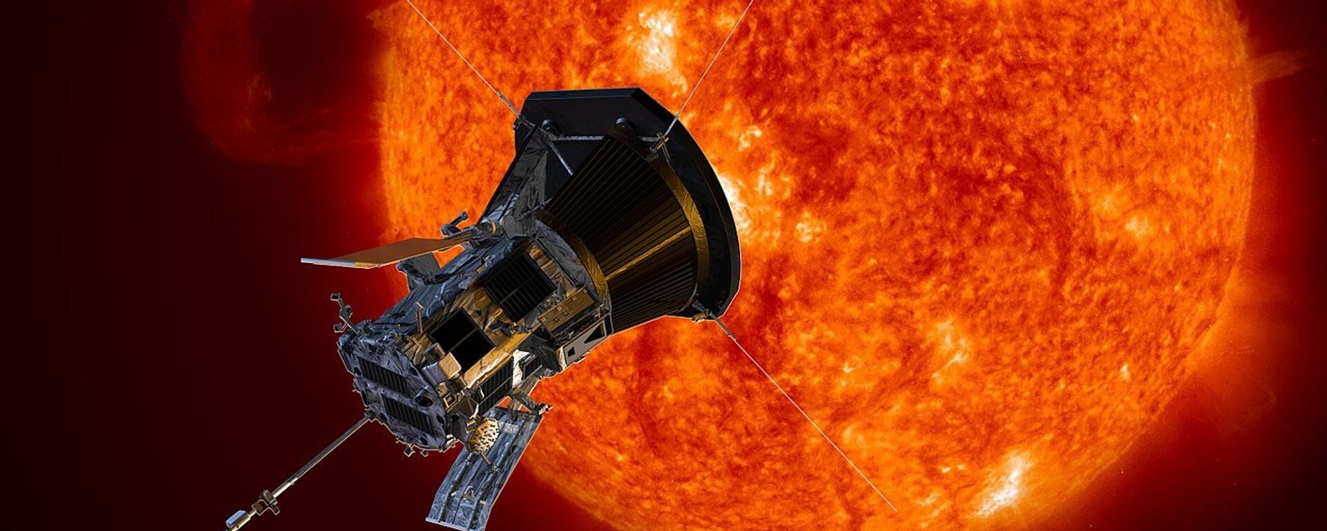 La sonda Solar Parker, imagen artística - Sputnik Mundo, 1920, 27.12.2024
