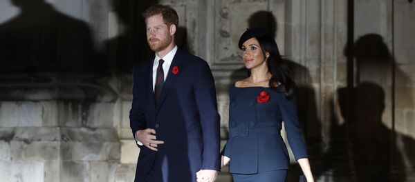 Harry y Meghan Markle Harry y Meghan Markle - Sputnik Mundo