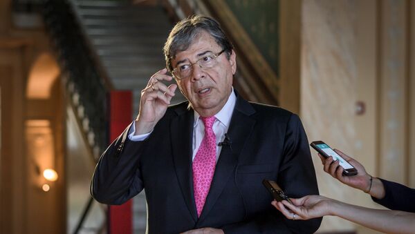 Carlos Holmes Trujillo, canciller de Colombia Carlos Holmes Trujillo, canciller de Colombia - Sputnik Mundo