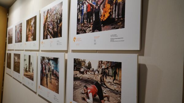 Exposición del concurso Andréi Stenin en Madrid - Sputnik Mundo