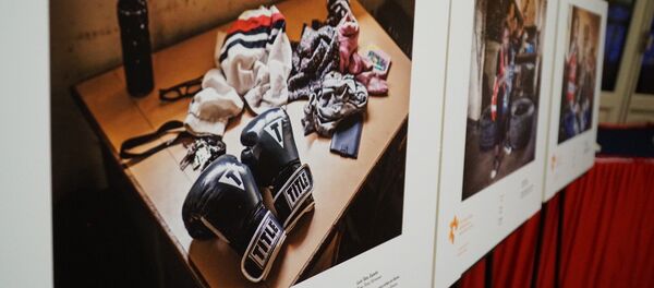 Exposición del concurso Andréi Stenin en Madrid - Sputnik Mundo