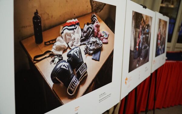 Exposición del concurso Andréi Stenin en Madrid - Sputnik Mundo