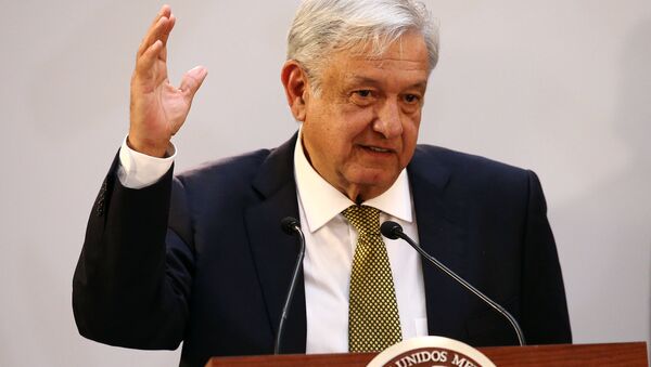 Andrés Manuel López Obrador, presidente de México - Sputnik Mundo