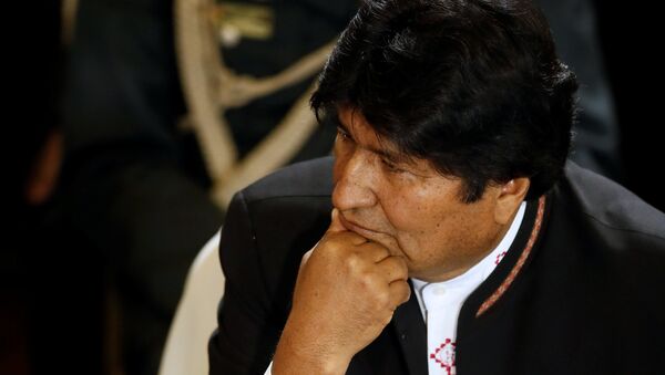 Evo Morales, presidente de Bolivia - Sputnik Mundo