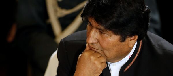 Evo Morales, presidente de Bolivia - Sputnik Mundo