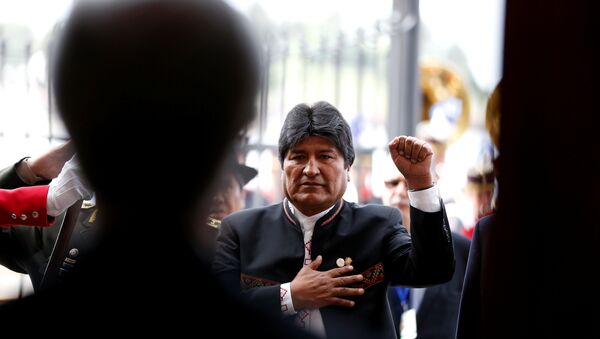 Evo Morales, presidente de Bolivia - Sputnik Mundo