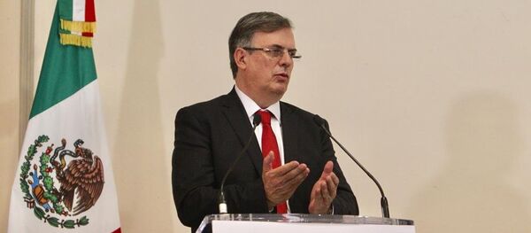 El mensaje del Secretario de Relaciones Exteriores, Marcelo Ebrard - Sputnik Mundo