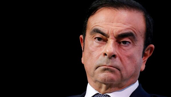 Carlos Ghosn, exjefe del consorcio automovilístico Nissan - Sputnik Mundo