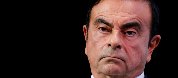 Carlos Ghosn, exjefe del consorcio automovilístico Nissan - Sputnik Mundo