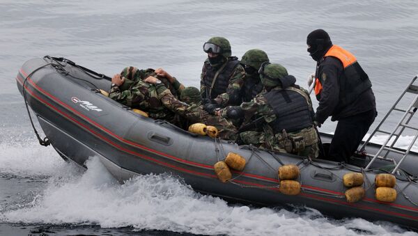 Guardias fronterizos rusos (imagen referencial) - Sputnik Mundo