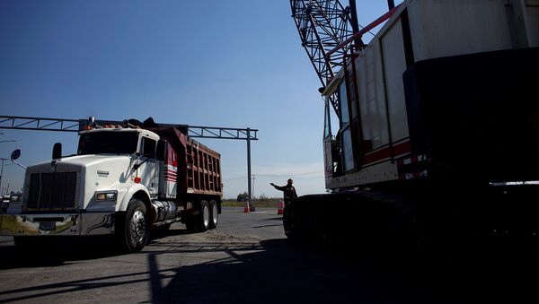 Los trabajos de construcción del Nuevo Aeropuerto Internacional de México - Sputnik Mundo