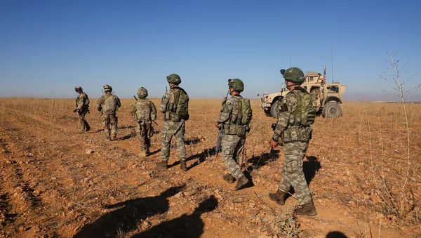 Los soldados estadounidenses en Siria
