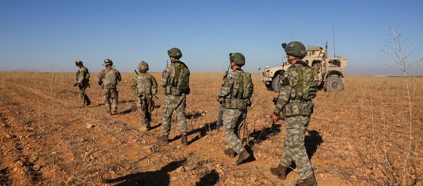 Los soldados estadounidenses en Siria - Sputnik Mundo