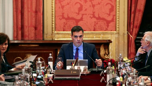 Pedro Sánchez, el presidente del Gobierno de España Pedro Sánchez, el presidente del Gobierno de España - Sputnik Mundo