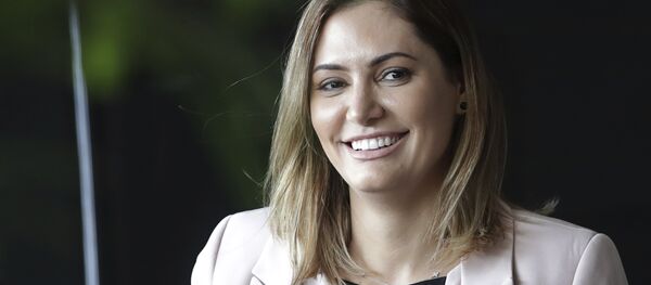 Michelle Bolsonaro, futura primera dama de Brasil - Sputnik Mundo