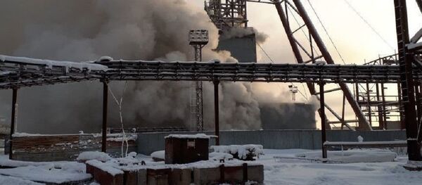 Incendio en una mina en Solikamsk - Sputnik Mundo