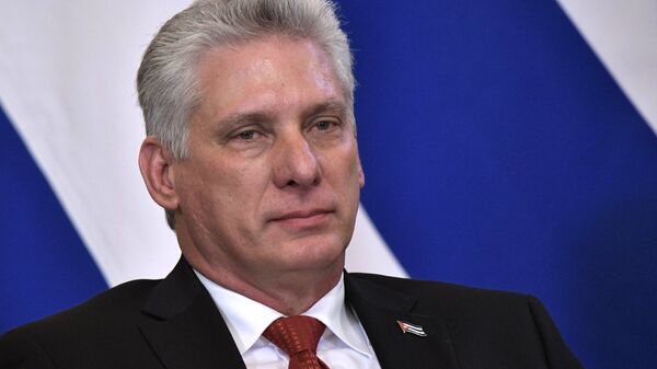 Miguel Díaz-Canel, presidente de Cuba - Sputnik Mundo