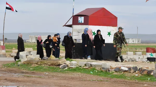 Refugiados sirios - Sputnik Mundo