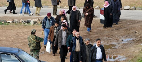 Refugiados sirios - Sputnik Mundo