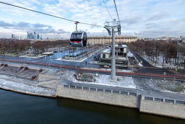 Teleférico de Vorobievi Gori en Moscú - Sputnik Mundo