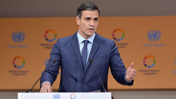 Pedro Sánchez, el presidente del Gobierno de España - Sputnik Mundo