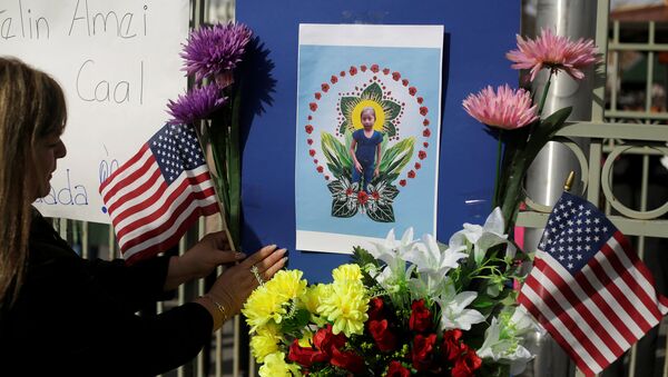 El retrato de Jakelin Caal, niña guatemalteca fallecida en EEUU - Sputnik Mundo