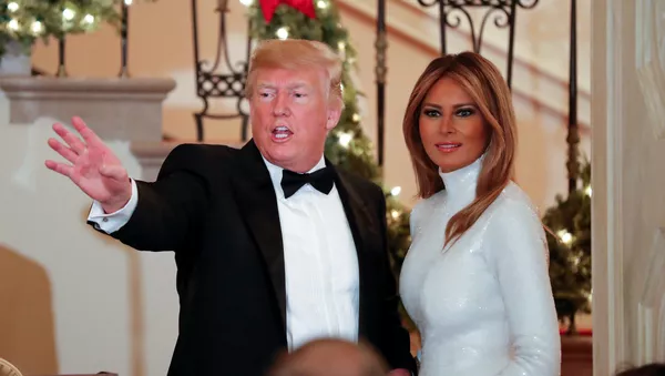 Donald y Melania Trump - Sputnik Mundo