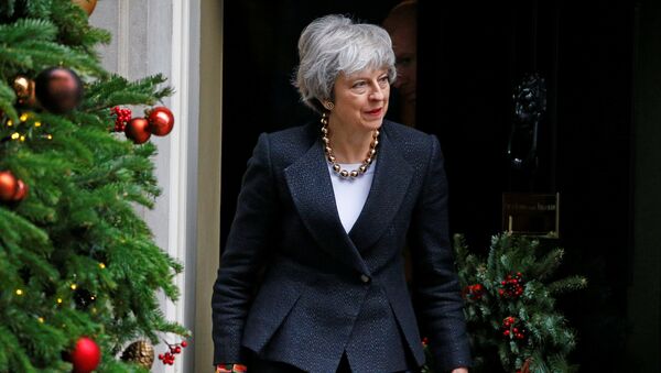 Theresa May, primera ministra del Reino Unido - Sputnik Mundo