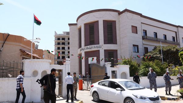 La sede de la Cancillería libia (archivo) La sede de la Cancillería libia (archivo) - Sputnik Mundo