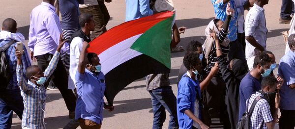 Manifestación en Sudán - Sputnik Mundo