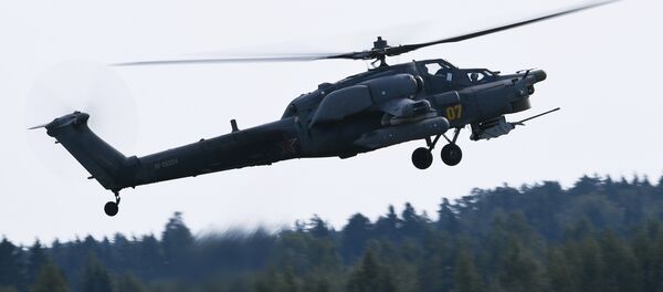Helicóptero de ataque Mi-28N Cazador Nocturno, foto archivo - Sputnik Mundo