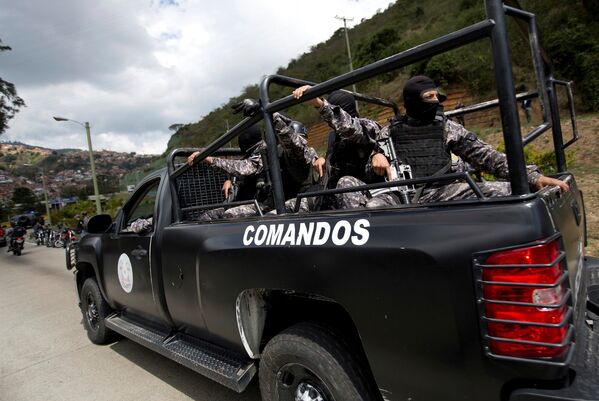 La madrugada del 15 de enero de 2018, efectivos de seguridad venezolanos culminaron la Operación Gedeón, que resultó en la desarticulación del grupo rebelde liderado por el policía sublevado Óscar Pérez. Las autoridades venezolanas catalogaron al grupo como una célula terrorista por atacar al Tribunal Supremo de Justicia en el 2017 y asaltar al Fuerte Paramacay. - Sputnik Mundo