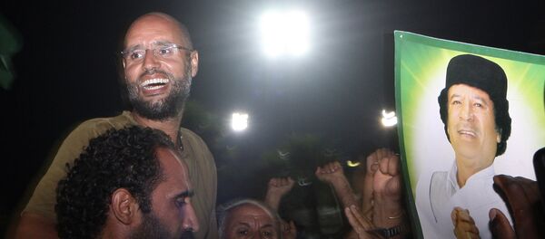 Saif Islam, el segundo hijo del ex líder libio Muamar Gadafi Saif Islam, el segundo hijo del ex líder libio Muamar Gadafi - Sputnik Mundo