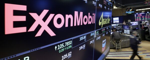 Logo de la empresa ExxonMobil - Sputnik Mundo