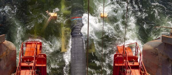 La construcción del gasoducto Nord Stream (archivo) - Sputnik Mundo