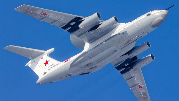 Avión de alerta temprana y control aerotransportado A-50U, foto archivo - Sputnik Mundo