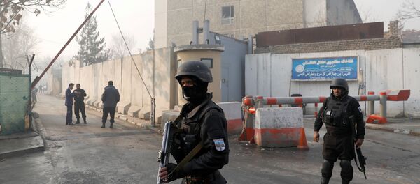 Un guardia de seguridad de Afganistán - Sputnik Mundo