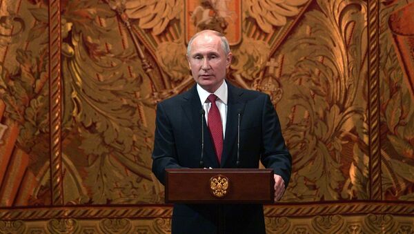 Vladímir Putin, presidente de Rusia - Sputnik Mundo