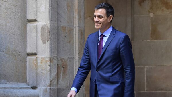 Pedro Sánchez, el presidente del Gobierno de España - Sputnik Mundo