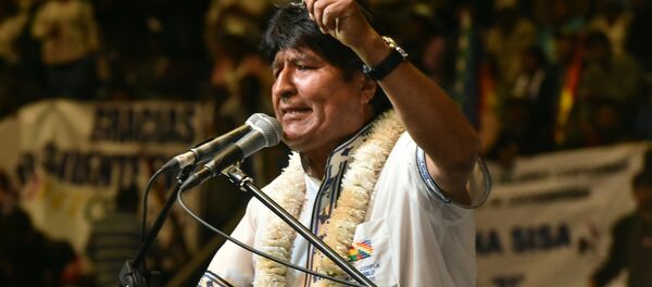 Evo Morales, presidente de Bolivia - Sputnik Mundo