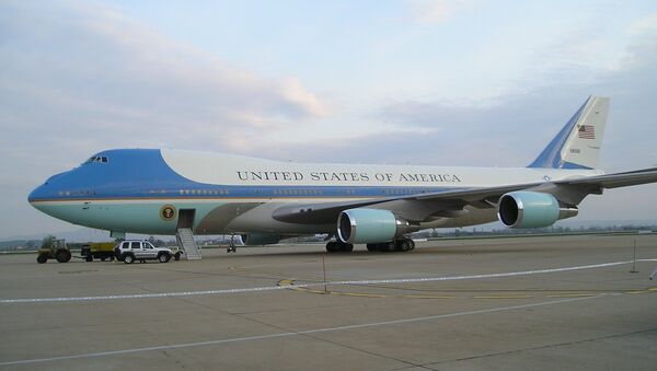 Air Force One, avión presidencial de EEUU, foto archivo - Sputnik Mundo