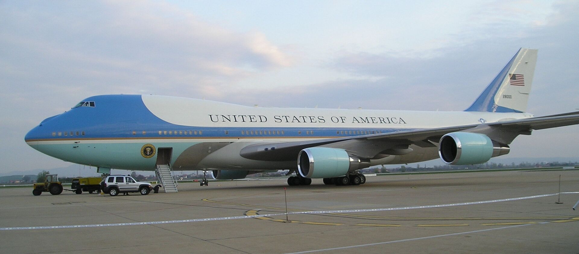 Air Force One, avión presidencial de EEUU, foto archivo - Sputnik Mundo, 1920, 29.12.2018