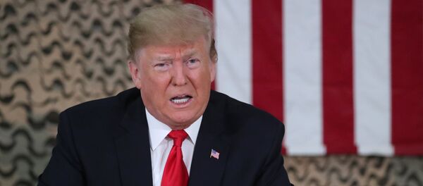 Donald Trump, presidente de EEUU - Sputnik Mundo